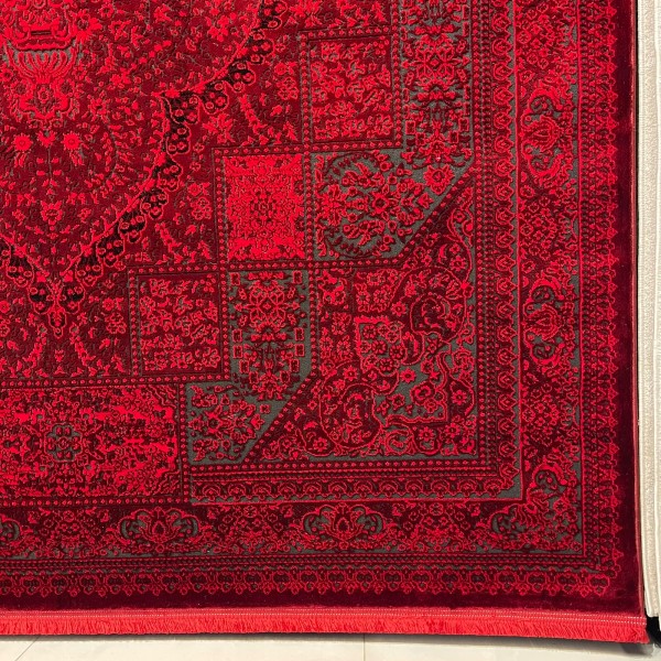 Turkish Bukhara HERAT Afghani Rug P1471 Dark Red Size 300*400