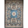 Turkish carpet Majesta p1594 sky blue size 100*200