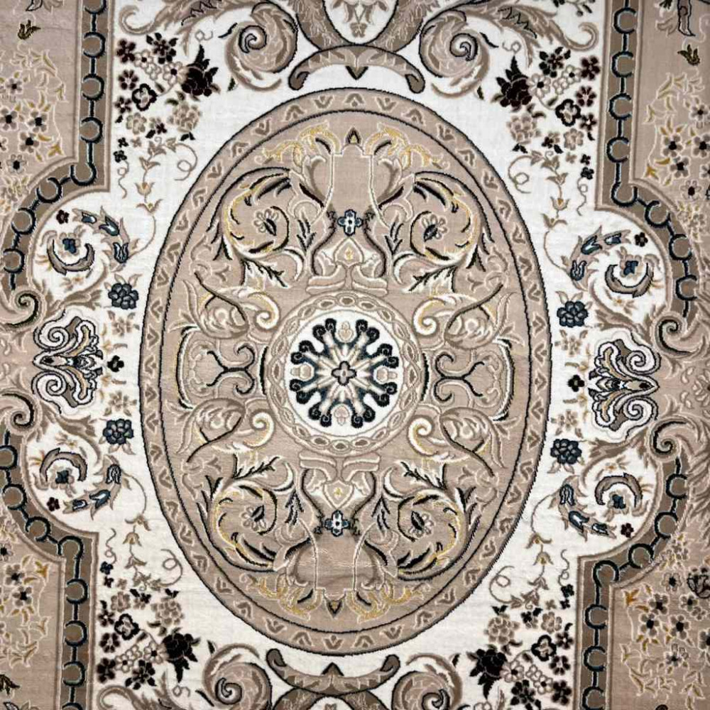 سجاد تركي ماجيستا p1445 بيج فاتح مقاس 400*500