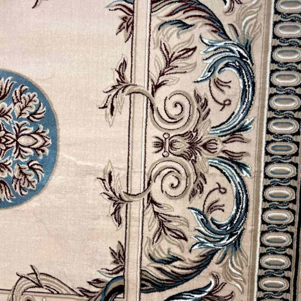 سجاد تركي ماجيستا p1594 بيج فاتح مقاس 80*150