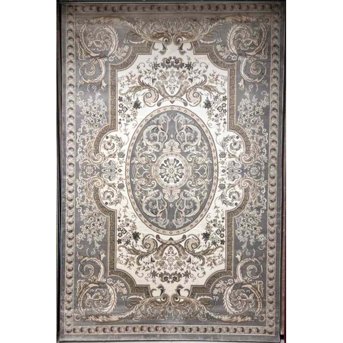 سجاد تركي ماجيستا p1445 رصاصي فاتح مقاس 100*300
