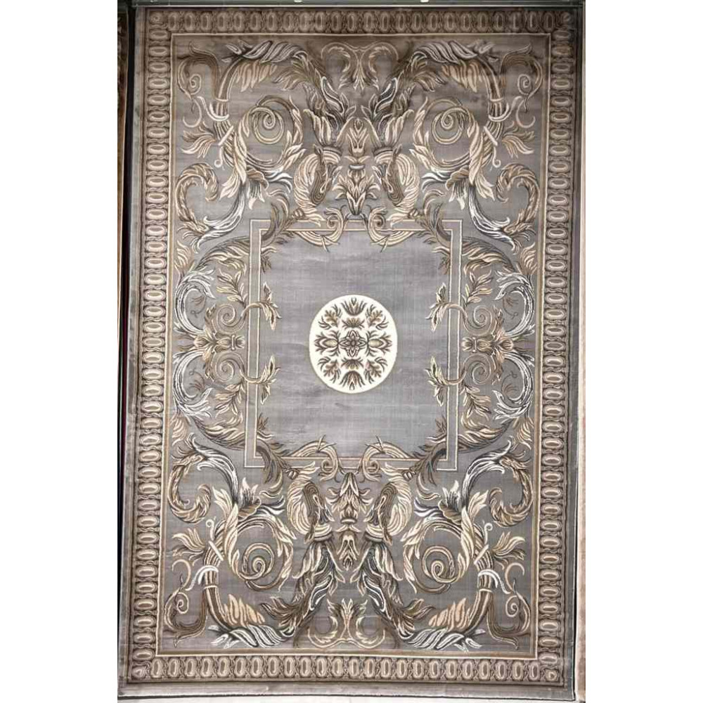 سجاد تركي ماجيستا p1594 رصاصي فاتح مقاس 400*500