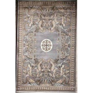 Turkish carpet Majesta p1594 sky Light gray size 300*400