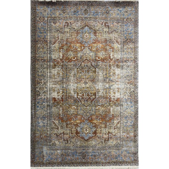 Georgian Samba Silk Carpet 0477A Red 150*230