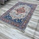 Georgian Carpet Samba Silk 0199A Bon Blue 300*400