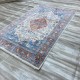 Georgian Carpet Samba Silk 0199A Bon Blue 300*400