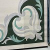 Turkish carpet ORKID Korean style pattern HR21A Dark green cream size 150*220