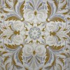 سجاد تركي اوركيد نقش كوري HR36A كريم ذهبي مقاس 200*300