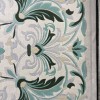 Turkish carpet ORKID Korean style pattern HR36A CREAM GREEN size 100*300