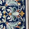 Turkish carpet ORKID Korean style pattern HR36A NAVY CREAM size 150*220