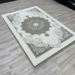 سجاد تركي باريس مودرن ناعم 0DS90Z بيج بيج فاتح مقاس 250*350