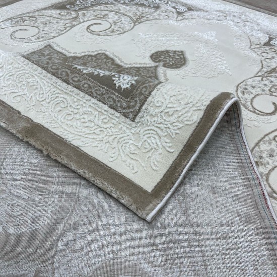 Turkish Paris carpet modern soft 0DS90Z light beige biage size 250*350 Turkish Paris carpet modern soft 0DS90Z light beige biage size 250*350