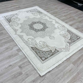 سجاد تركي باريس مودرن ناعم 0DS90Z بيج بيج فاتح مقاس 200*300