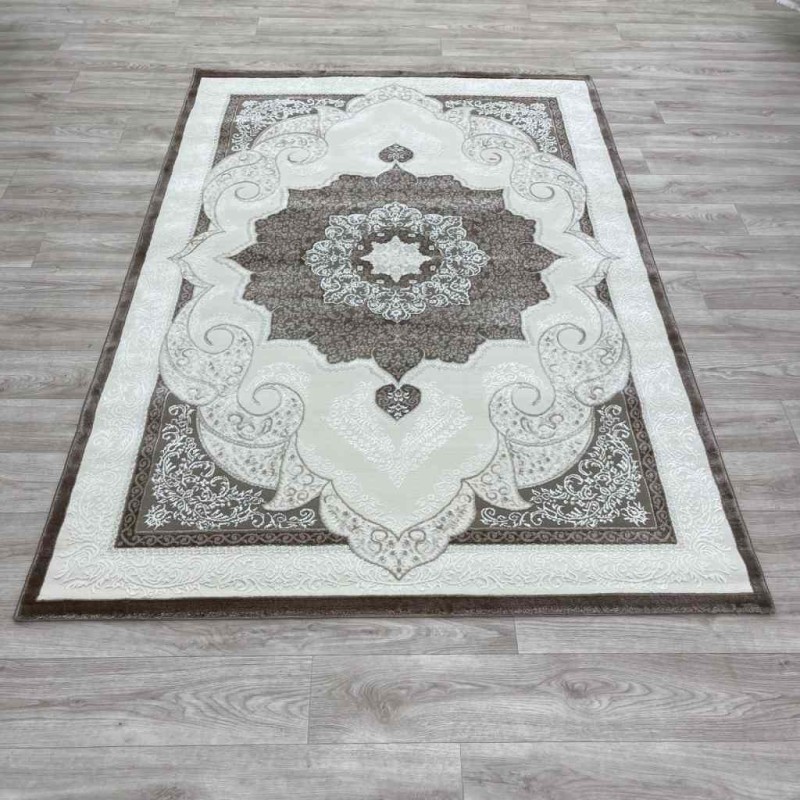 Turkish Paris carpet modern soft 0DS90Z light beige brown size 400*600