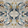 سجاد رمادا نقش كوري تركي A334A بيج مقاس 150*220