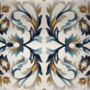 Ramada Rug Korean Turkish Design A334A Dark blue 150*220