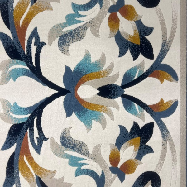 Ramada Rug Korean Turkish Design A334A Dark blue 150*220