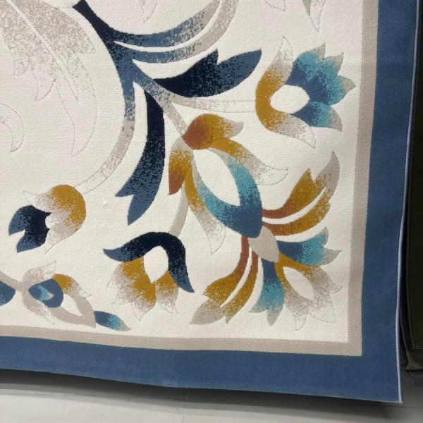 Ramada Rug Korean Turkish Design A334A Dark blue 150*220