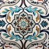 سجاد رمادا نقش كوري تركي A173A كحلي مقاس 80*150