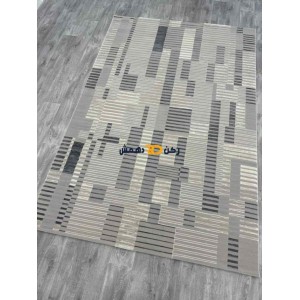 سجاد تركي اطار برواز رويا 37 رصاصي غامق مقاس 100*300
