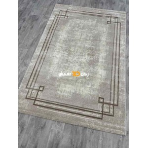 Turkish rug with Dark beige frame 32 size 250*350