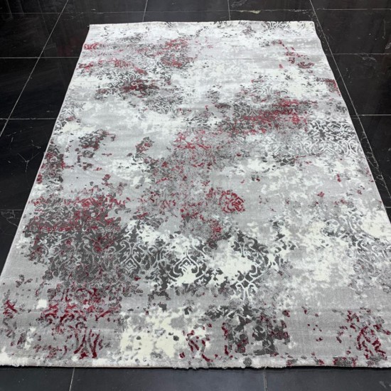 Pure turkish rugs 9470 mauve and gray