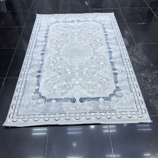 سجاد تركي فيرونا 10181A سماوي مقاس 100*300