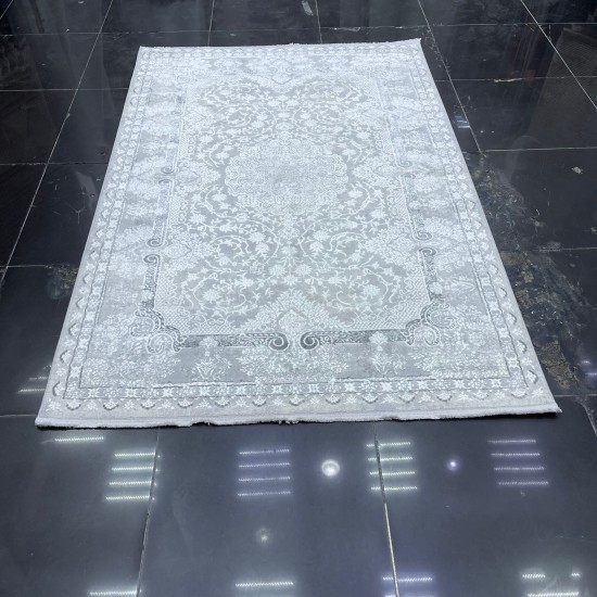 سجاد تركي فيرونا 10181A رصاصي مقاس 250*350