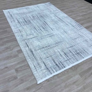 Turkish carpet Verona 02725A sky blue size 80*150