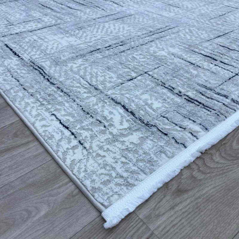 Turkish carpet Verona 02725A sky blue size 80*150