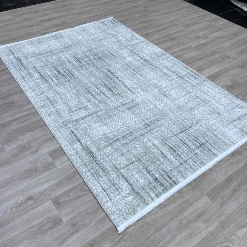 Turkish carpet Verona 02725A gray size 100*200
