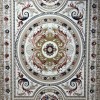 سجاد فرساي نقش فرنسي تركي HN71A ابيض ذهبي مقاس 50*80