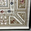 سجاد فرساي نقش فرنسي تركي HN71A ابيض ذهبي مقاس 50*80