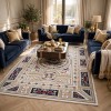 VERSAI Rug French Turkish Design HN71A WHITE NAVY 300*400