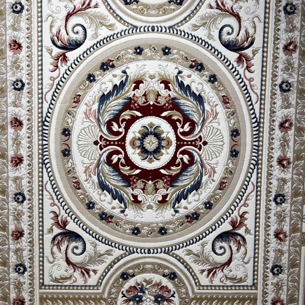 VERSAI Rug French Turkish Design HN71A WHITE RED 400*600