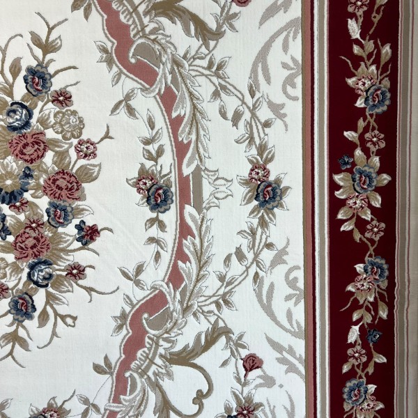 VERSAI Rug French Turkish Design MN87A WHITE RED 150*220