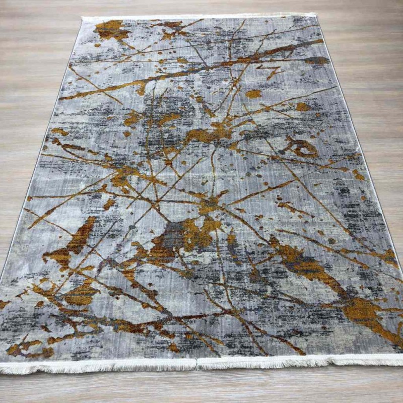 Vista 151 Georgia rug gray and gold