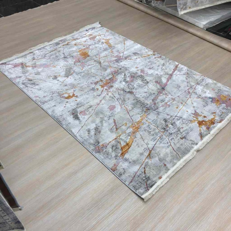 Vista 151 Georgia rug gray and mauve