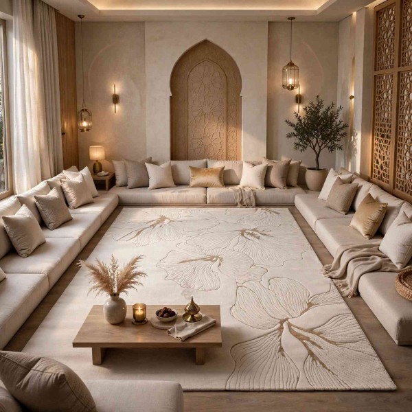 Modern antique Turkish rugs N0626A Dark beige Size 100*300