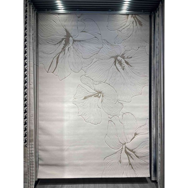 Modern antique Turkish rugs N0626A Dark beige Size 100*300