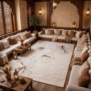 سجاد مودرن انتيك تركي N0626A تيرا مقاس 200*300