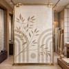 Modern antique Turkish rugs N0633A Dark beige Size 100*300