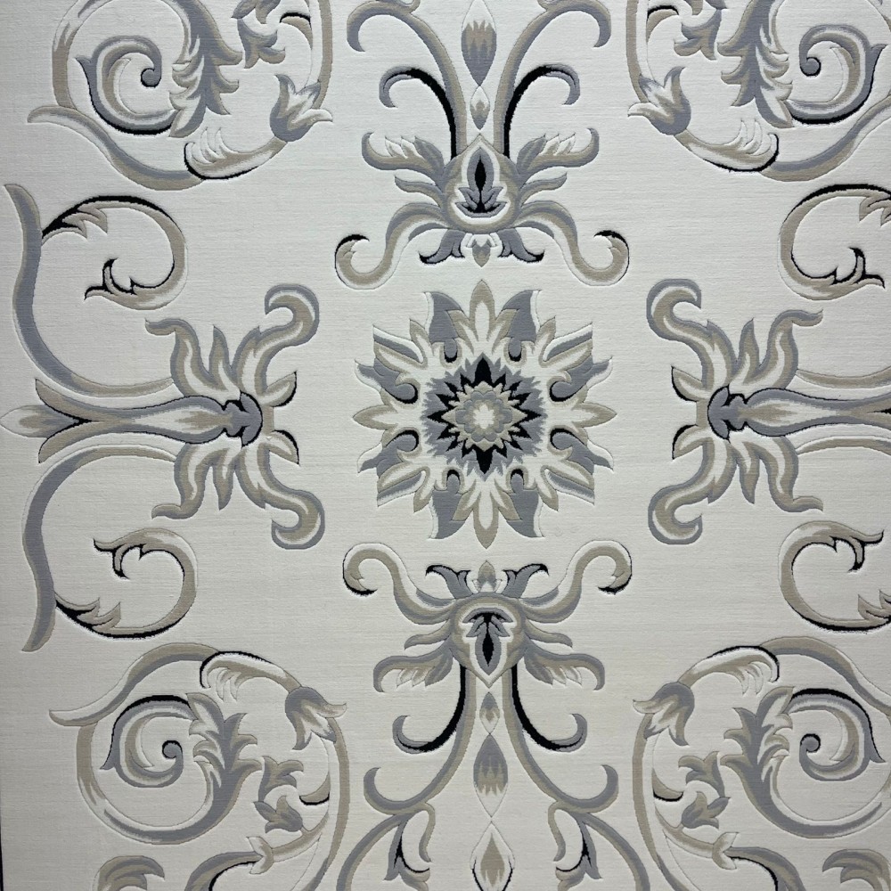 سجاد تركي ديلوكس 9688E كريم انتراسيت مقاس 400*500