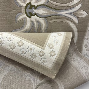 سجاد تركي ديلوكس 9770A كريم بني مقاس 100*200
