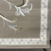 Turkish Deluxe Rug 9770A brown Cream Size 200*200