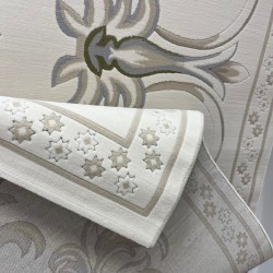 سجاد تركي ديلوكس 9770A كريم مقاس 200*200