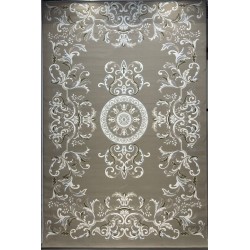 سجاد تركي ديلوكس 9688E كريم بني مقاس 400*500