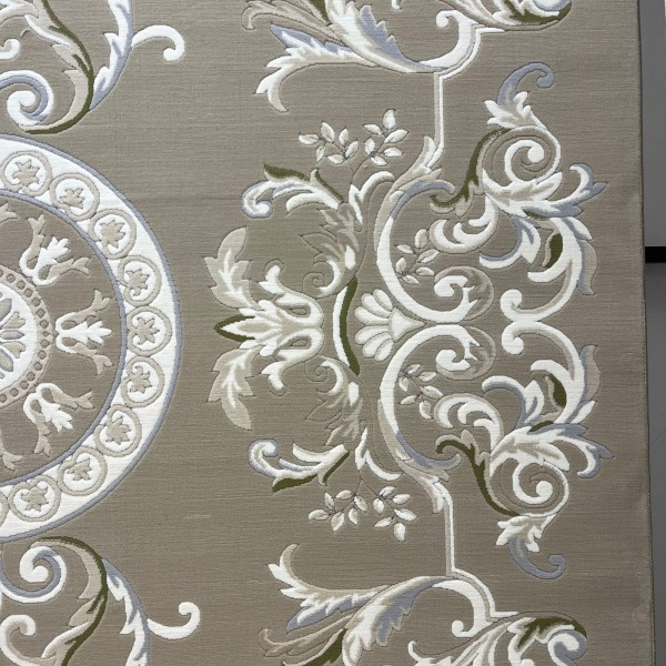 Turkish Deluxe Rug 9688E brown Cream Size 400*500