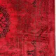 Turkish Bukhara Kandahar Afghani Rug P1619 Dark Red Size 200*300