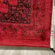 Turkish Bukhara Kandahar Afghani Rug P1619 Dark Red Size 200*300